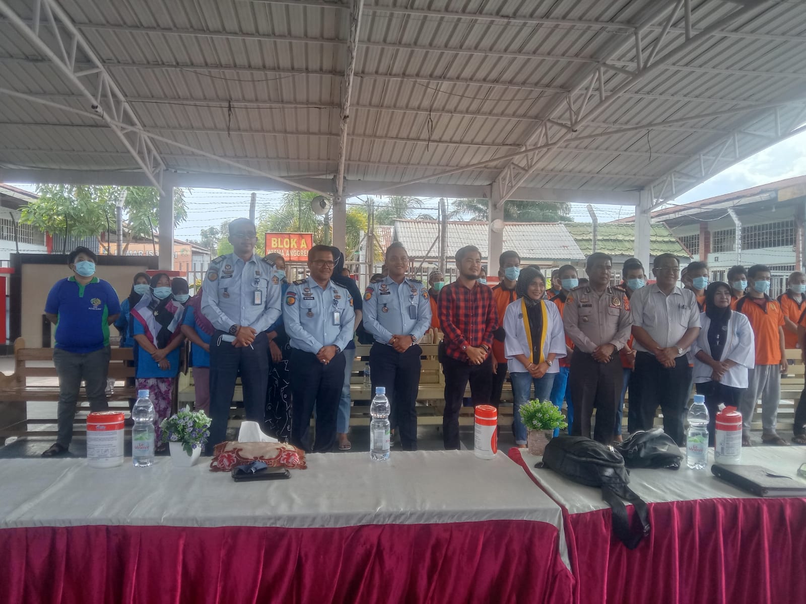 Rutan, DPN Sultan Dumai dan Satnarkoba Polres Dumai Sosialisasi Bahaya Narkoba