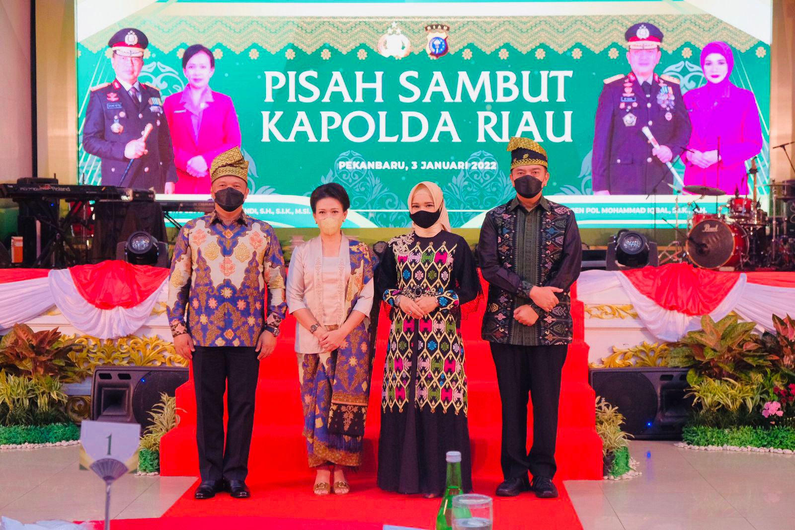 Irjen Mohammad Iqbal Berterimakasih Keteladanan dan Cinta yang Diberikan Irjen Agung Untuk Riau