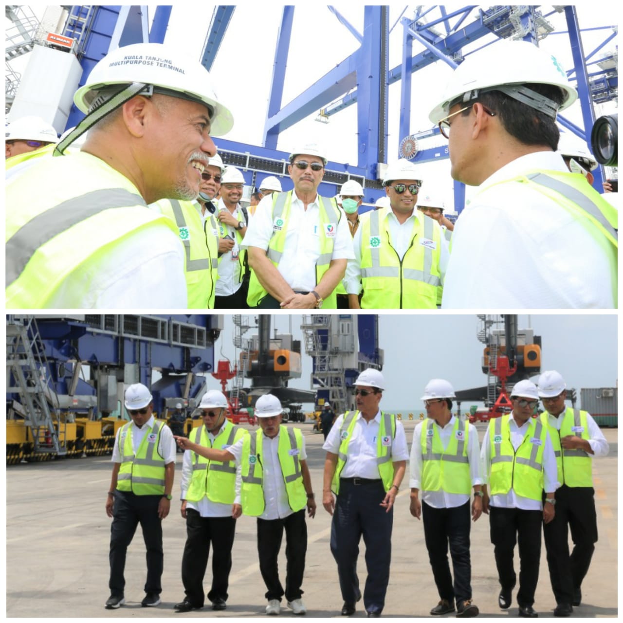 Menteri Kemaritiman Apresiasi Kesiapan Operasional Pelabuhan Kuala Tanjung