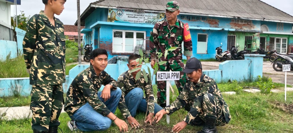 Dandim 0201/Medan Instruksikan Reboisasi Serentak, Koramil 09/MB Tanam 5.000 Bibit Pohon Buah Batang Keras