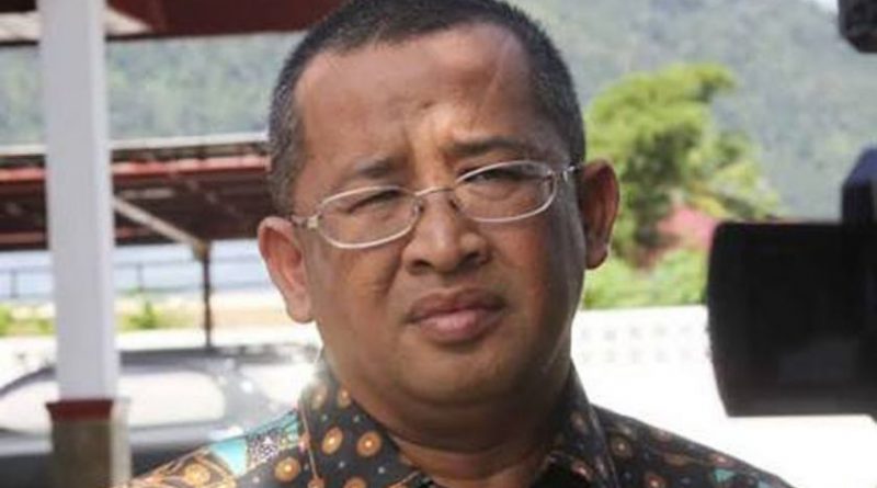 Mantan Bupati Tapteng Sukran Jamilan Tanjung Resmi Ditahan
