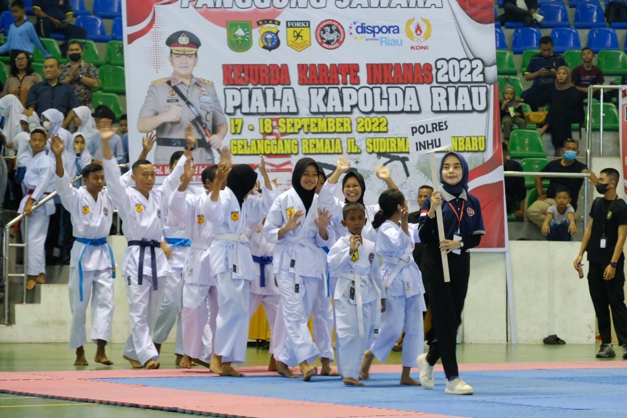 Kejurda INKANAS Perebutkan Trophy Kapolda Riau Diikuti 12 Kab/Kota