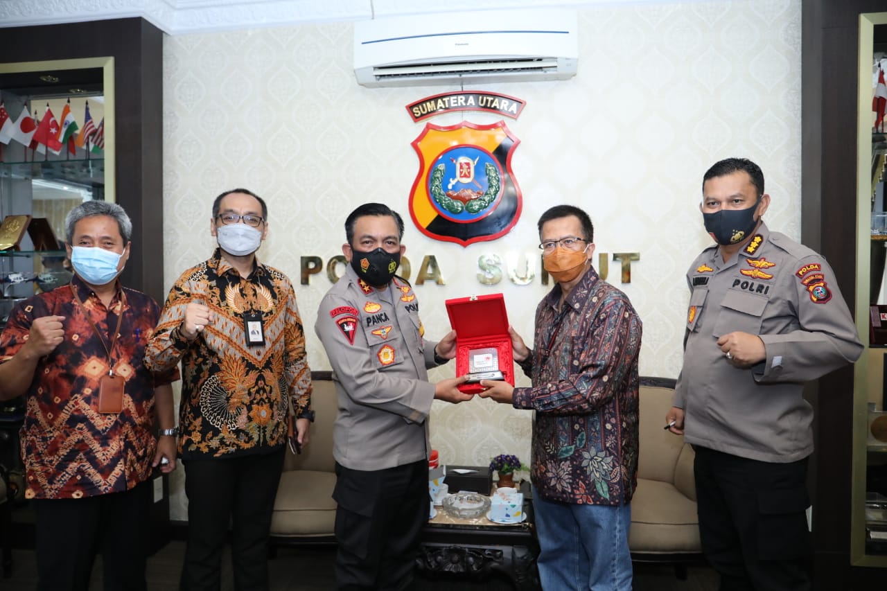 Polda Sumut dan Telkom Jalin Kerjasama Pelayanan Call Center 110