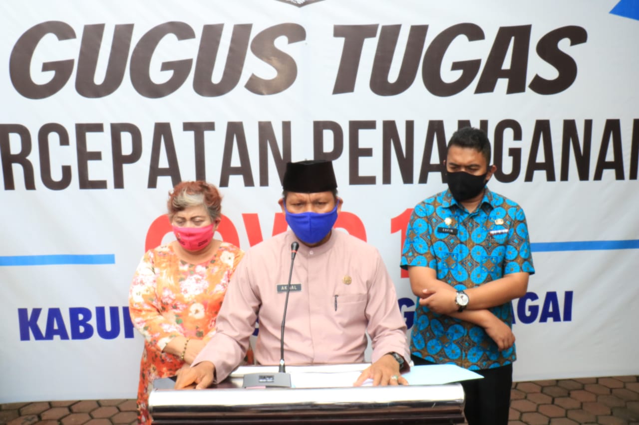 Bertambah 1 Warga Sergai Terpapar Covid-19, Gugus Kabupaten Himbau Masyarakat Physical Distancing