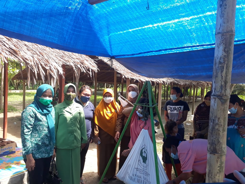 TMMD Kodim 0204/DS, Warga Desa Mabar Diberikan Pengetahuan Tentang Stunting