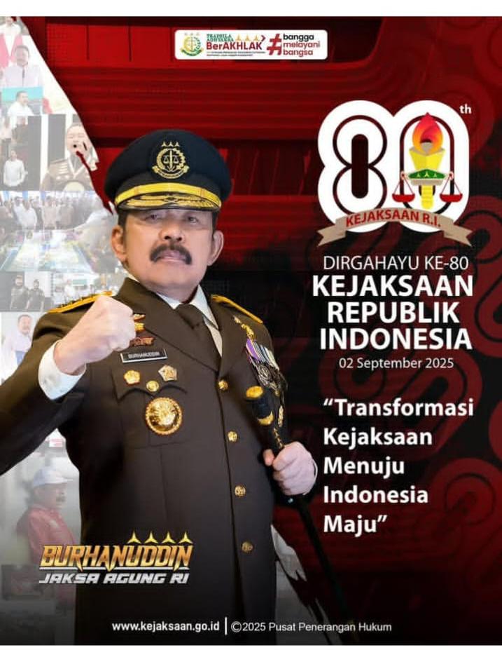 Kejaksaan Republik Indonesia Merayakan Hari Ulang Tahun ke-80 dengan Semangat Pengabdian Tiada Henti