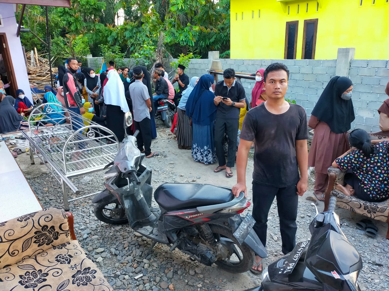 Dua Hari Tak Pulang Kerumah, Jenazah Supiati Ditemukan Warga Mengambang Di dalam Parit