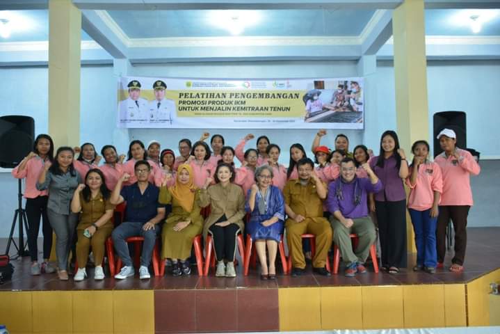 20 Petenun Silalahi Dapatkan Pelatihan Pengembangan Produksi IKM