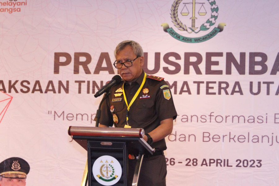 28 Kajari dan 9 Kacabjari Hadiri Pra-Musrenbang Kejati Sumut Tahun 2023