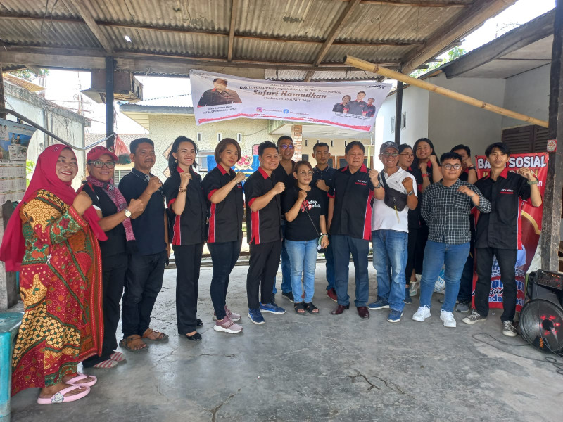 Bakti Sosial Ramadhan KOMPAK Sumut & Medan bersama Indah Tobing di Marelan.