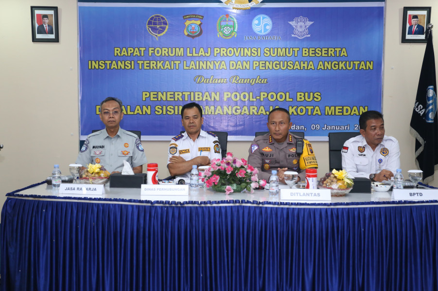 Dirlantas Polda Sumut Optimalkan Terminal Amplas