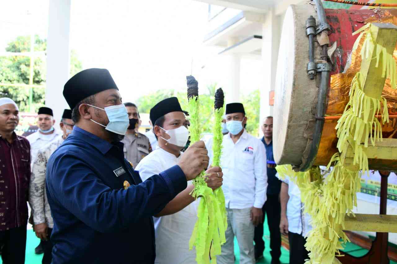 Penutupan MTQ ke VII dan Festival Nasyid ke V Tingkat Kecamatan dihadiri oleh Sekda Labura 