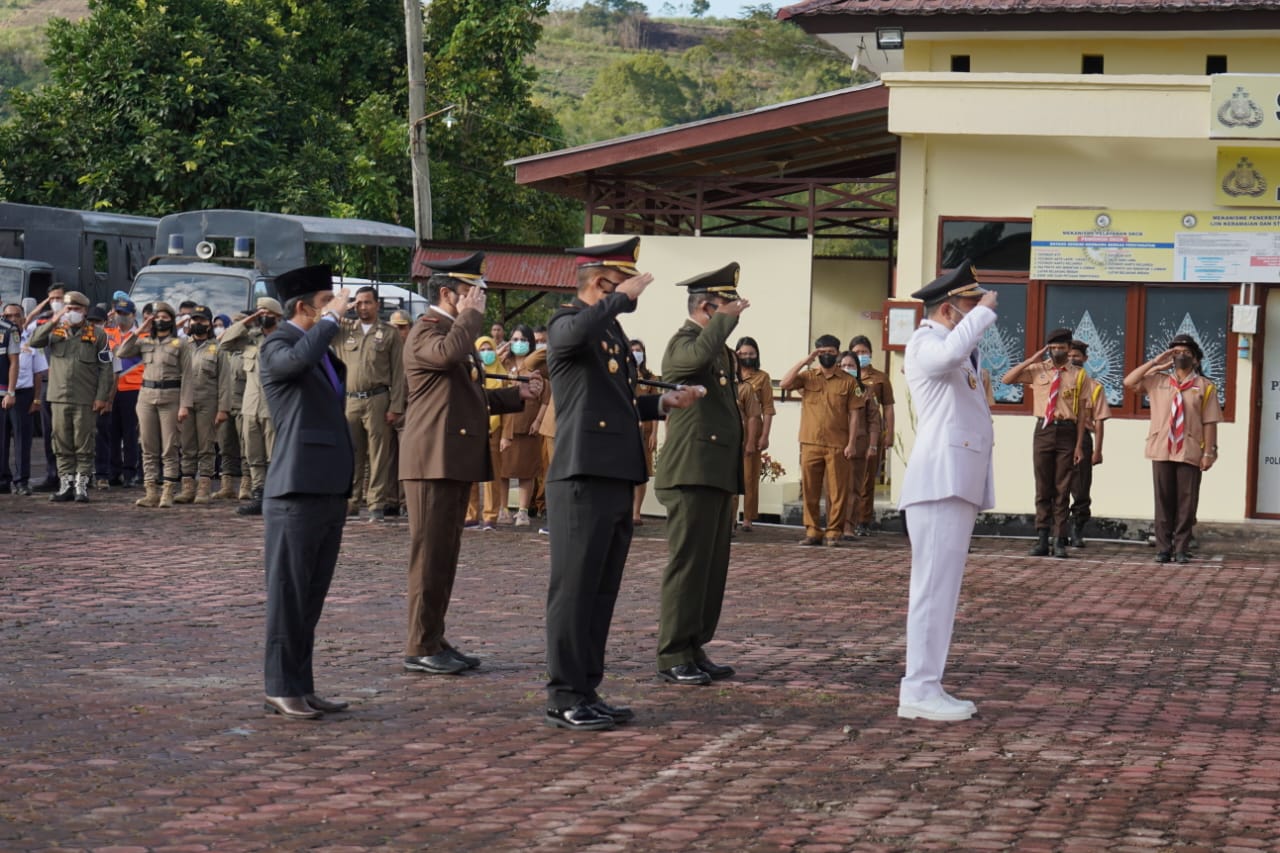 Bupati Pakpak Bharat Hadiri Perayaan HUT Bhayangkari ke- 76 di Mapolres Pakpak Bharat