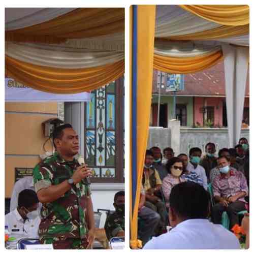 Dandim 0207/Simalungun Sebagai Nara Sumber Pada Sosialisasi Optimalisasi PAD Kabupaten Simalungun