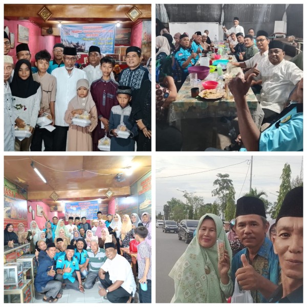Ramadhan 1447 H, IKP-PBR Kota Dumai Gelar Santunan Dan Buka Puasa Bersama, Donasi Mengalami Peningkatan