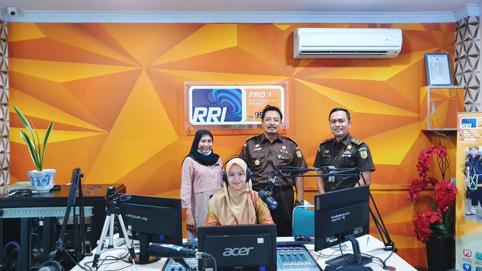 Kejari Dumai Ikuti Gelar Program Gerakan Masyarakat Taat Hukum