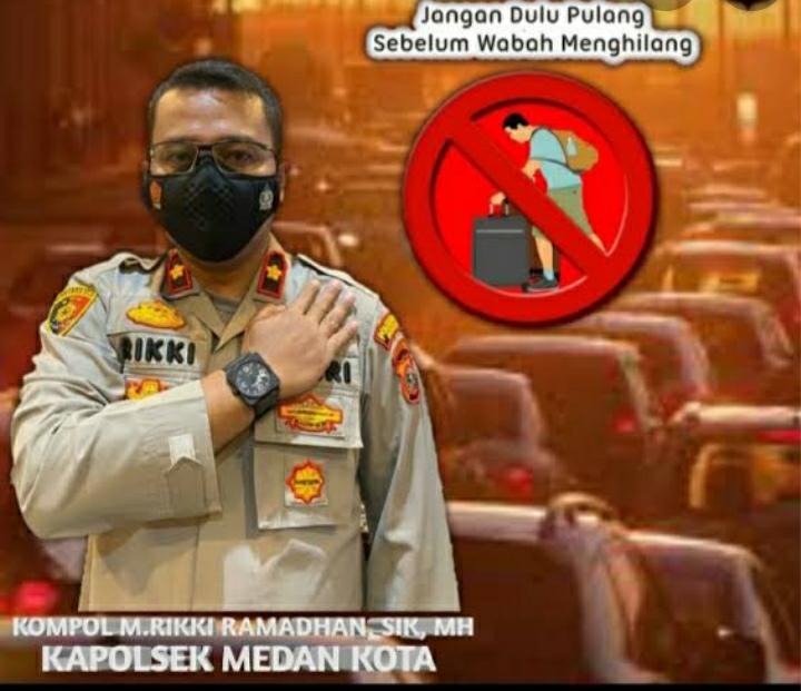 Polsekta Medan Kota Berkontribusi Sukseskan PPKM Darurat