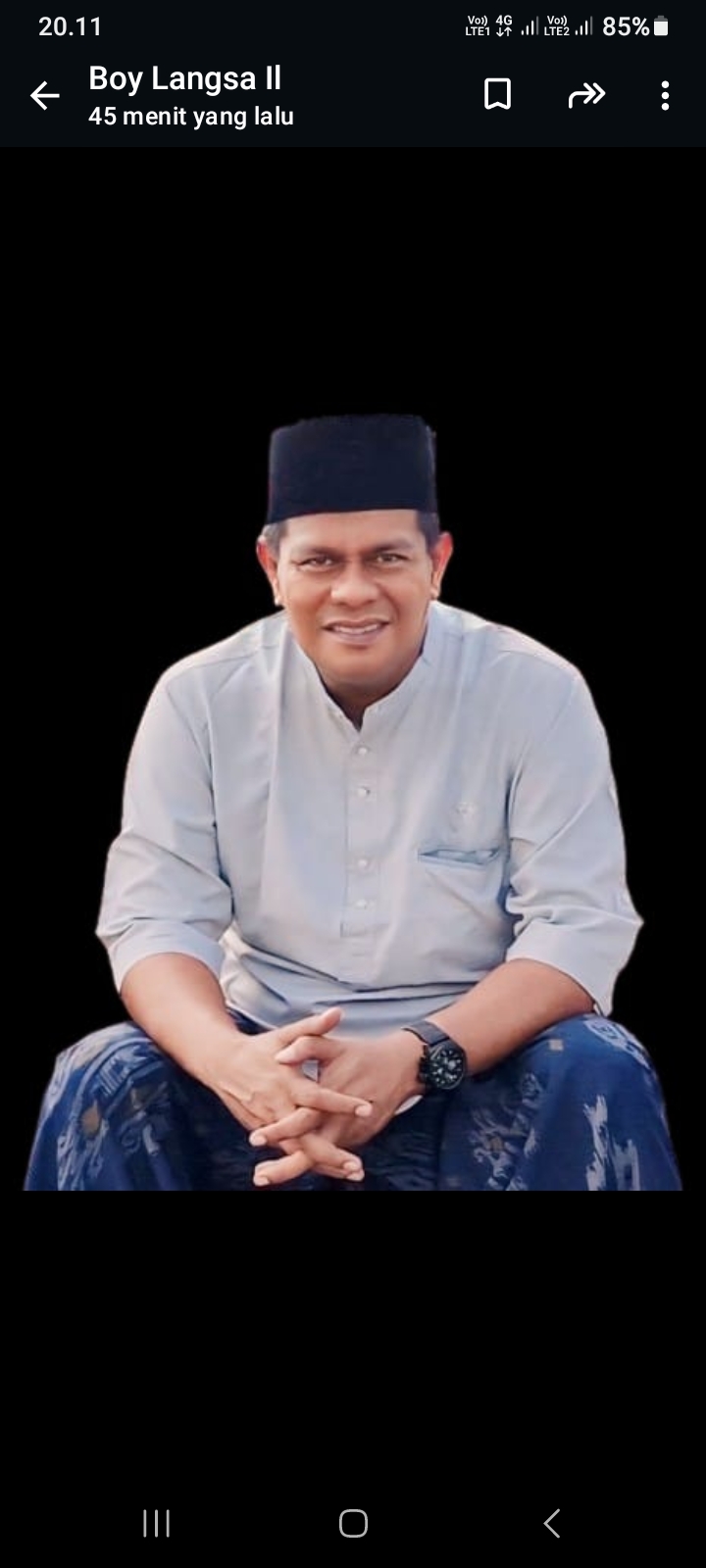 Terungkap, Sayed Zahirsyah Maju Sebagai Cawalkot Rupanya Berniat Ini..!