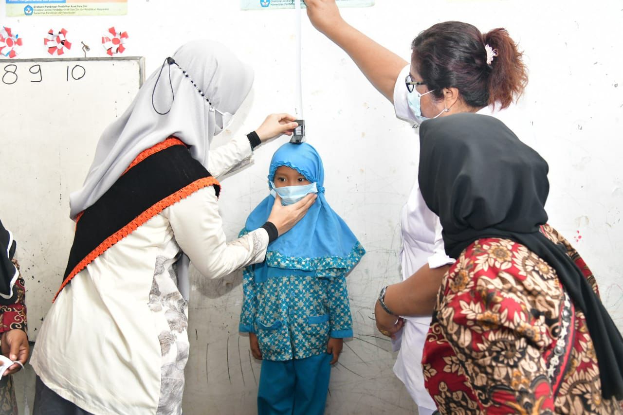 Bunda Maya Indriasari Zahir Kunjungi PAUD Mutiara Desa Tanjung Mulia