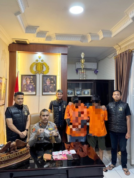 Polsek Bukit Kapur Berhasil Mengungkap Peredaran Narkotika Jenis  Sabu