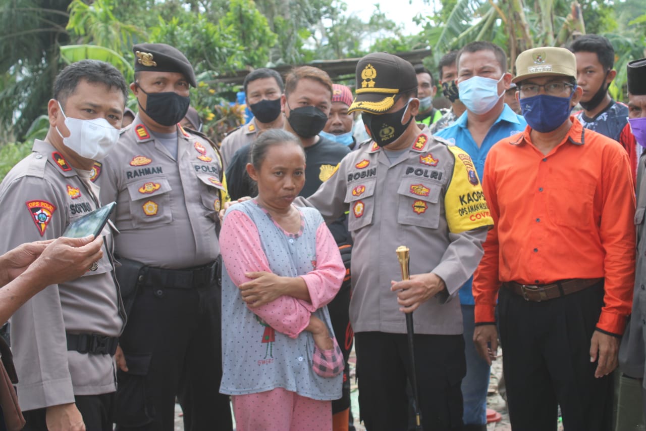 Kapolres Sergai Akan Bedah Rumah Ibu Arbaiyah