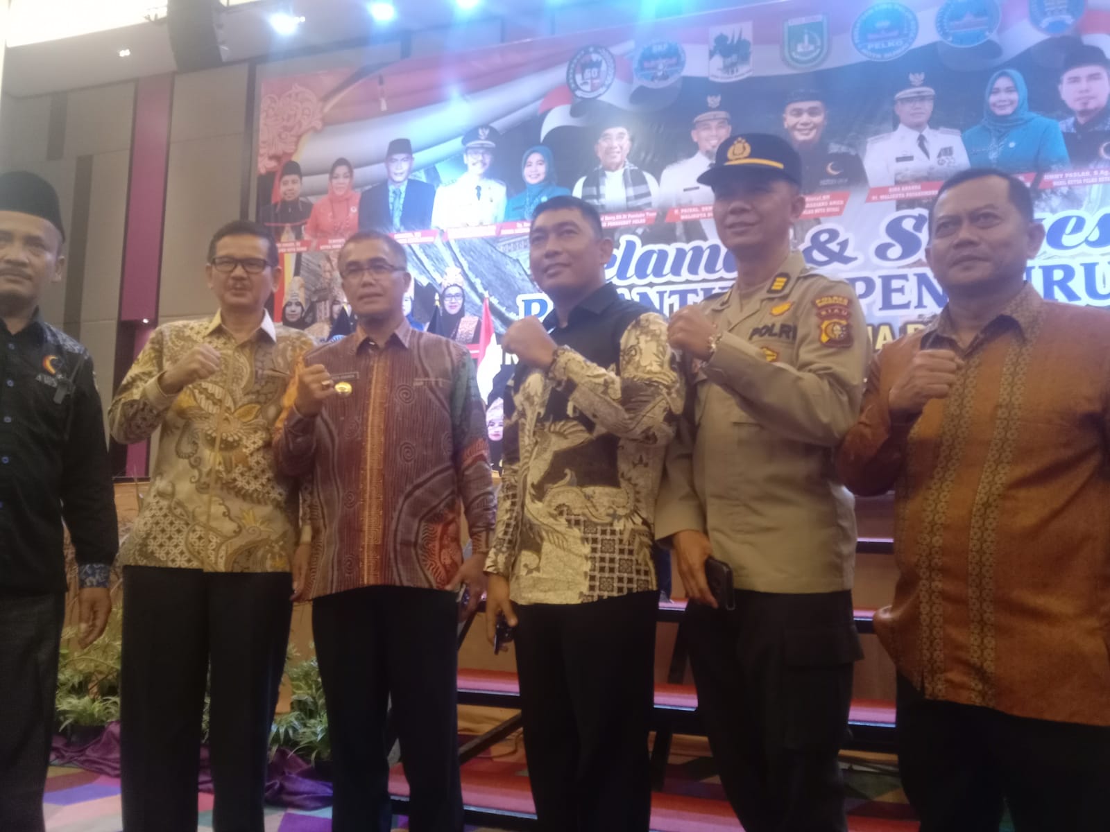 Pelantikan Pengurus, Hendri Donal Nakhodai Pelko Kota Dumai 2022-2027