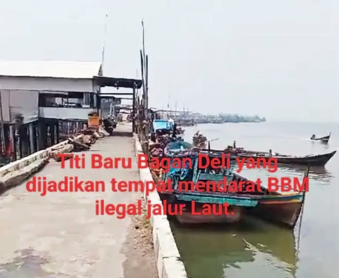 Titi Baru Diduga Sering Bongkar Muat BBM Ilegal,Main Malam Hari