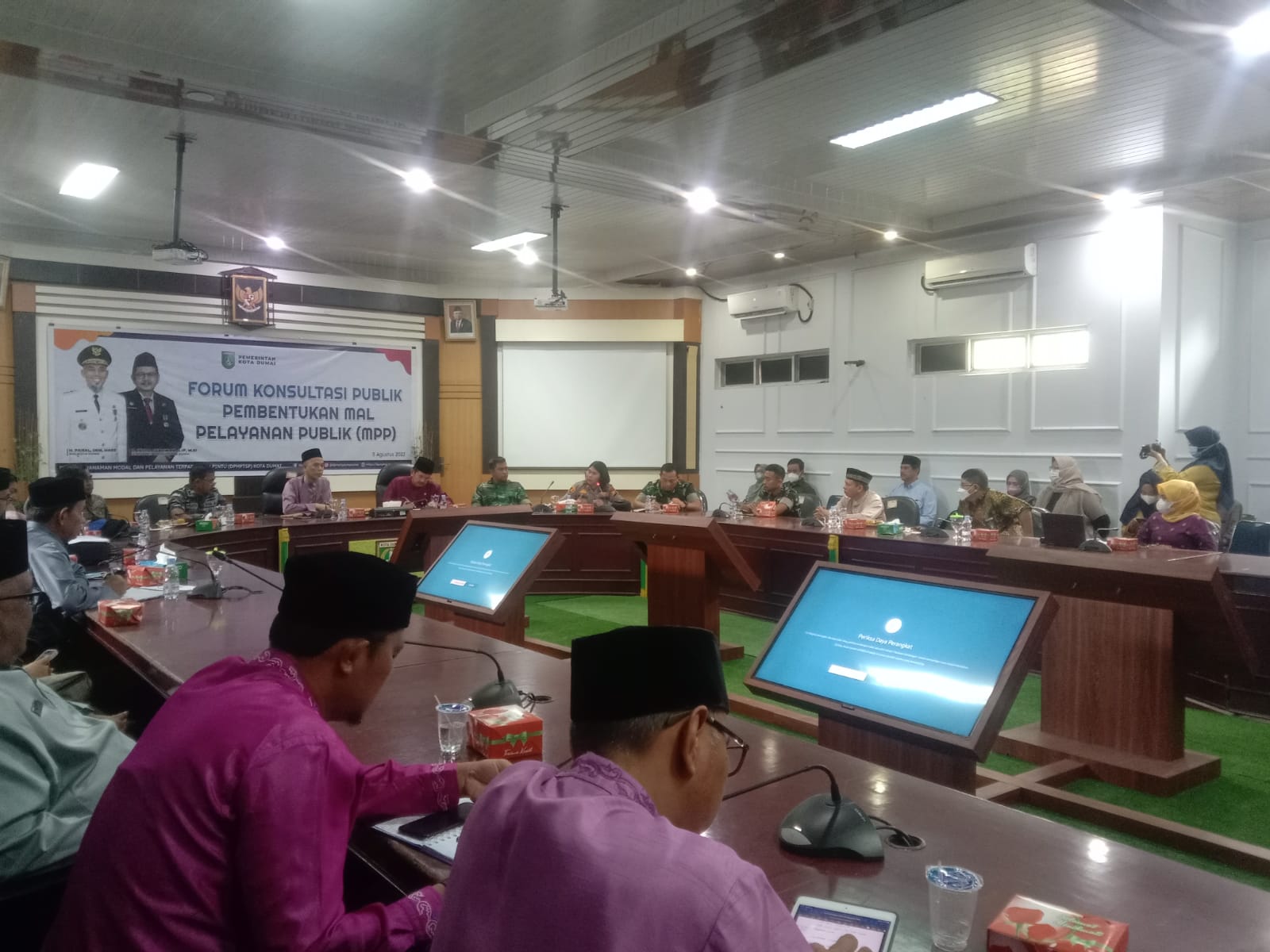 DPMPTSP Kota Dumai Gelar Forum Komunikasi Publik Pembentukan MPP Kota Dumai Tahun 2022