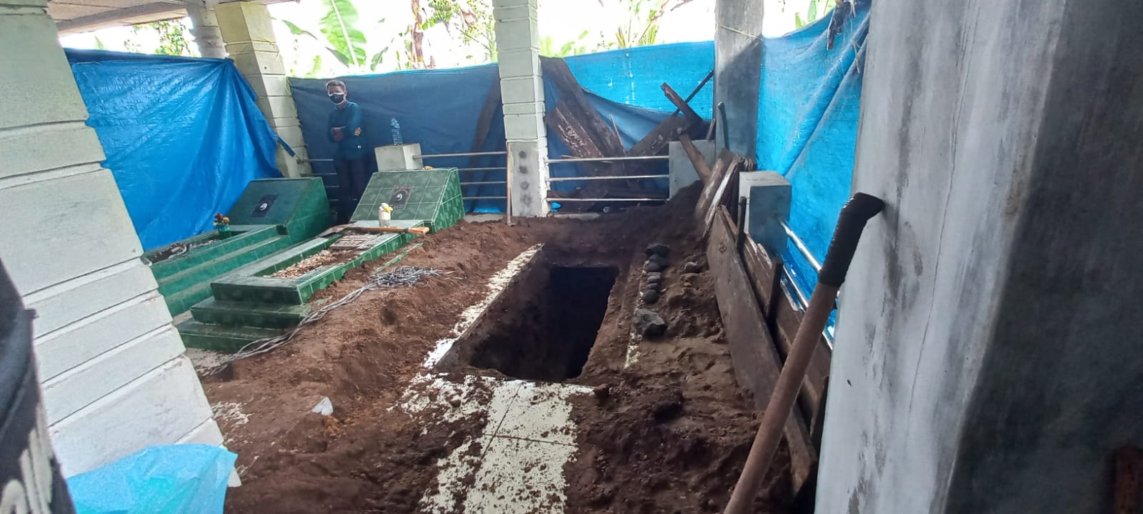 Poldasu Bongkar Diduga Makam Korban Kerangkeng Dirumah Terbit PA