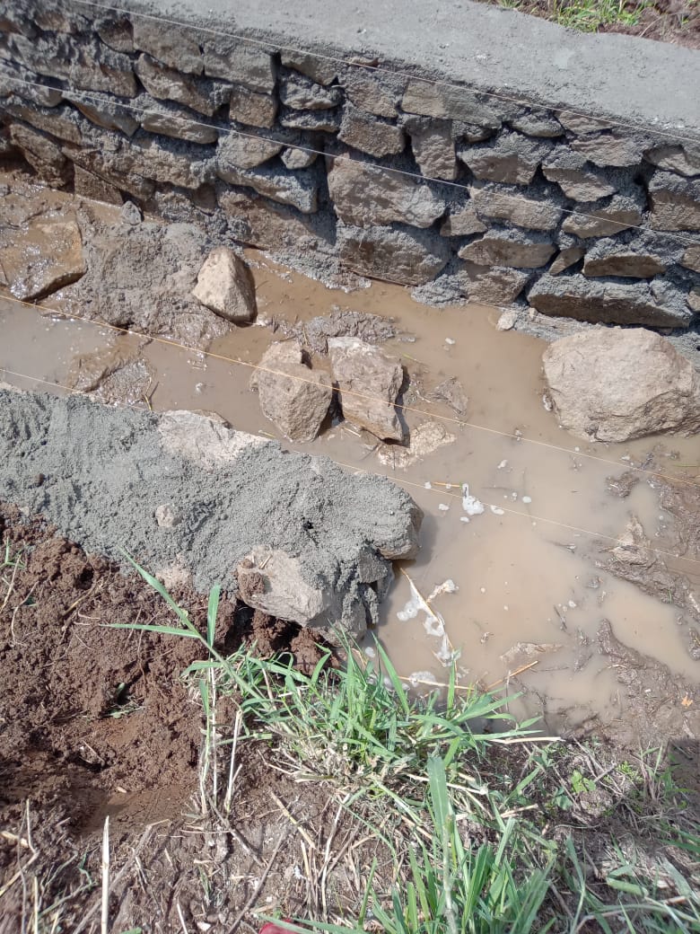 CV Galatta Sakti Kerjakan Proyek Jaringan Irigasi Sibaganding Taput Terkesan Asal Jadi