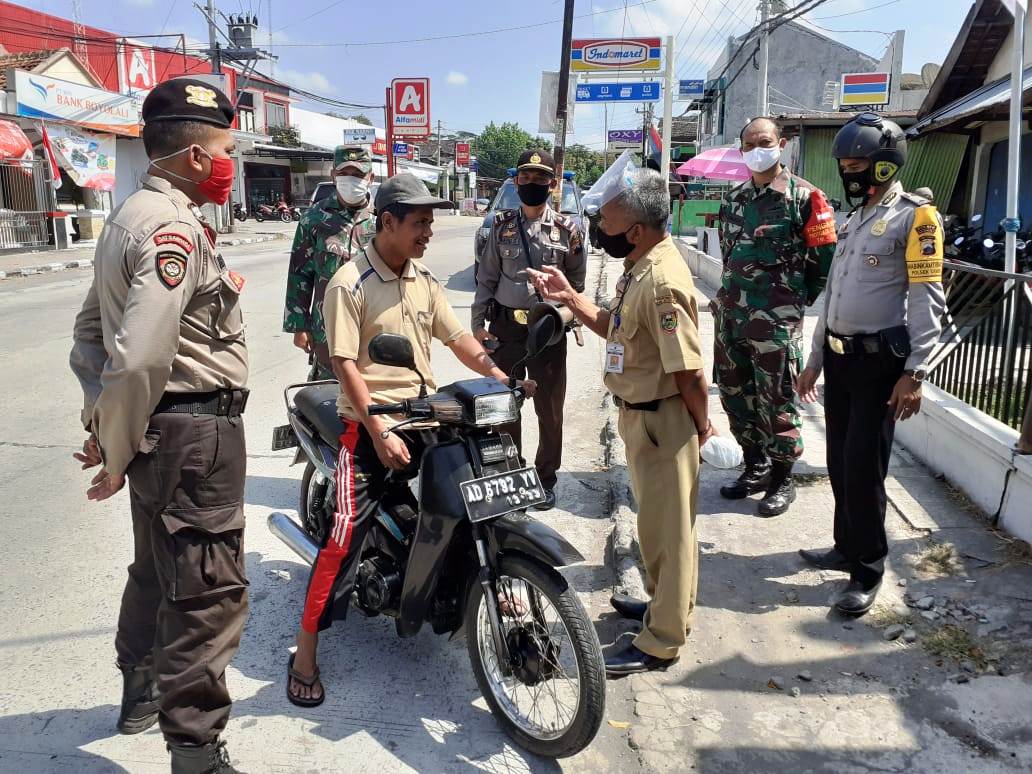 Operasi Penertiban Masih Jaring Warga yang Tak Pakai Masker