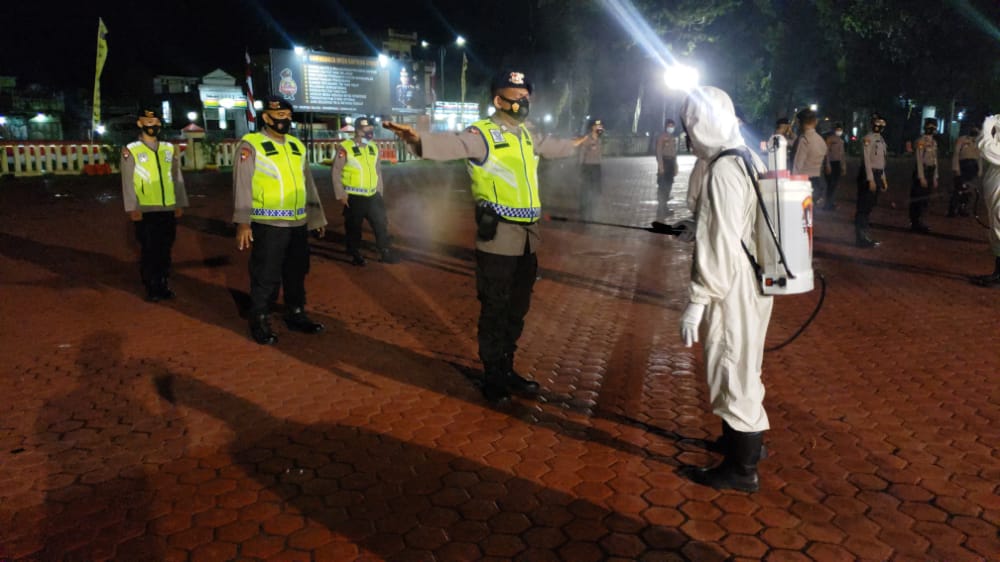 TNI POLRI Bersinergi Ciptakan Sitkamtibmas Kondusif di Tengah Pandemi