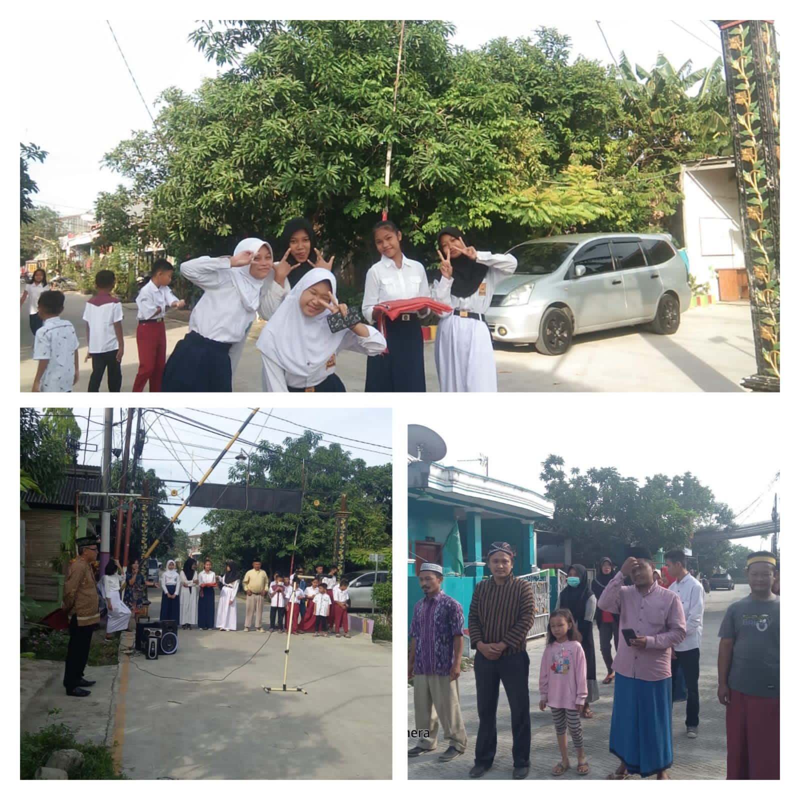 Jarang, Tingkat RT Gelar Upacara Harlah Pancasila, di Perum Griya Asri 2 Bekasi