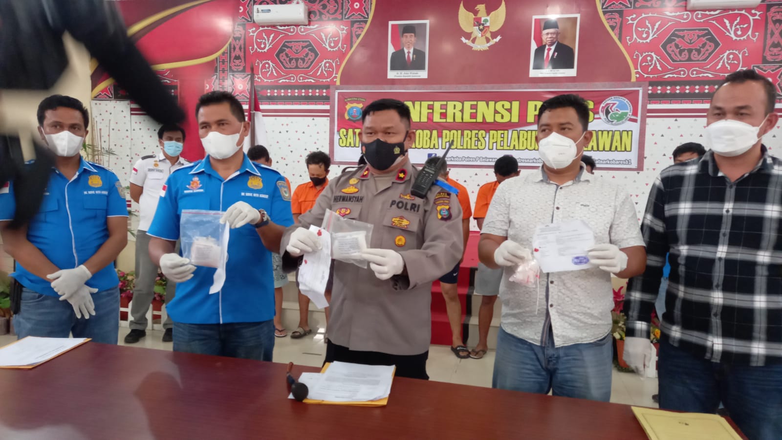 Polres Pelabuhan Belawan Sita 259 gram Shabu