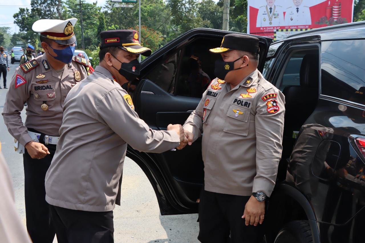 Kapolres Batu Bara Sambut Kedatangan Tim Supervisi Mabes Polri