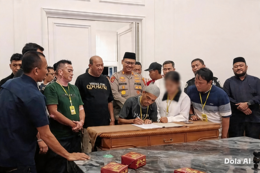 JIB dan IPB Berdamai, Bupati Langkat Gelar Rapat Forkopimda Fasilitasi Restoratif Justice Kasus Saling Lapor