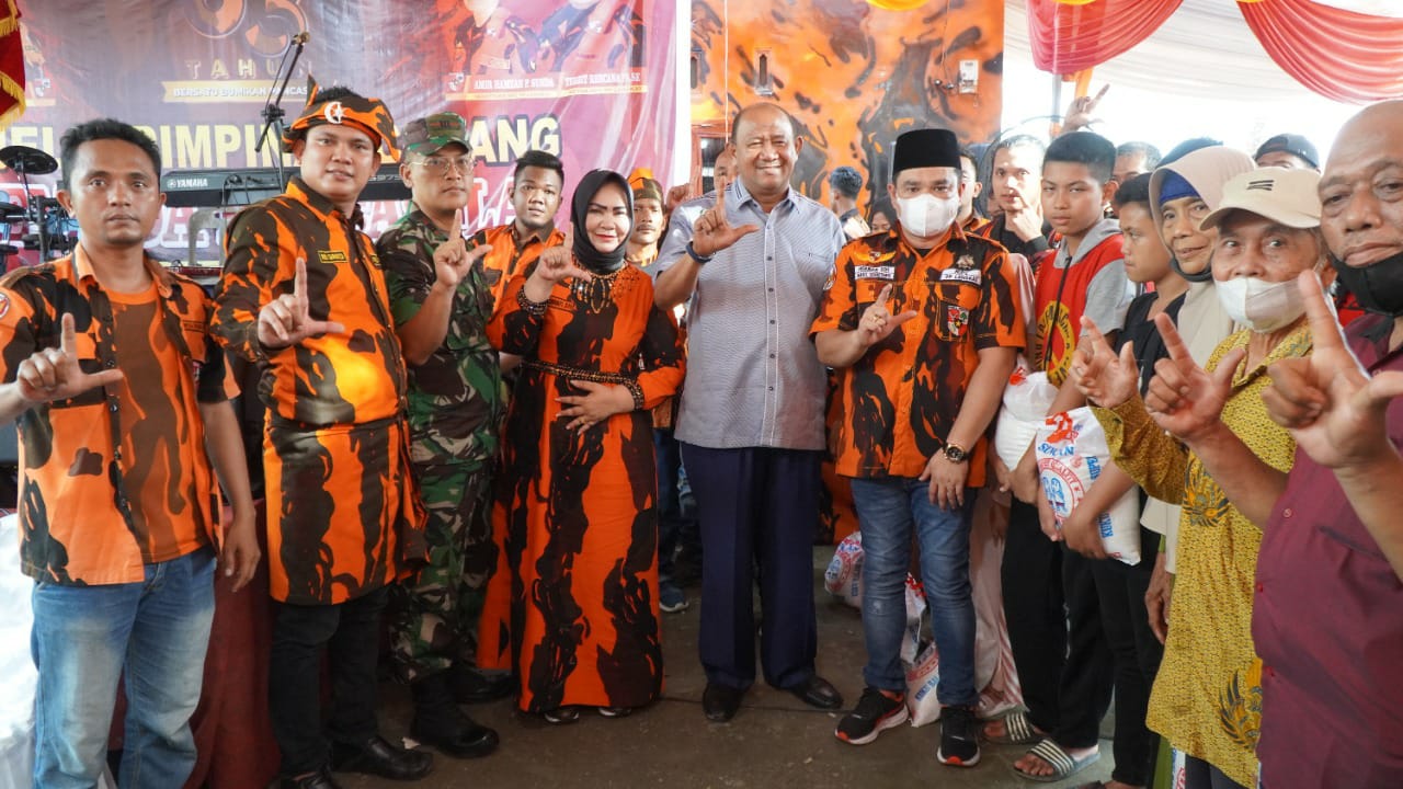 Hadiri HUT PP ke-63, Syah Afandin: Saya Tetap Bagian Pemuda Pancasila