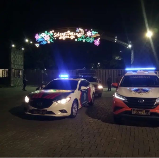 Polresta Deli Serdang Rutin Laksanakan Patroli Malam