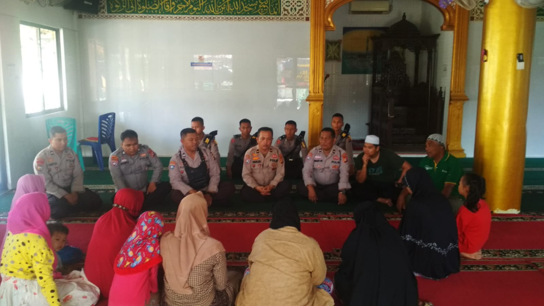 Jumat Curhat, Polres Dumai Kunjungi Warga Warga Kelurahan Jaya Mukti Dumai Timur