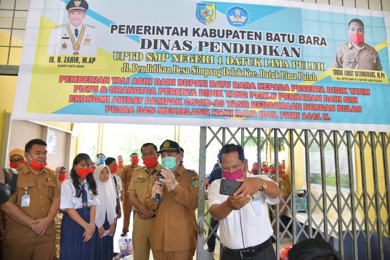 Bupati Batubara Zahir Apresiasi Kinerja Dinas Pendidikan dan Jajaran