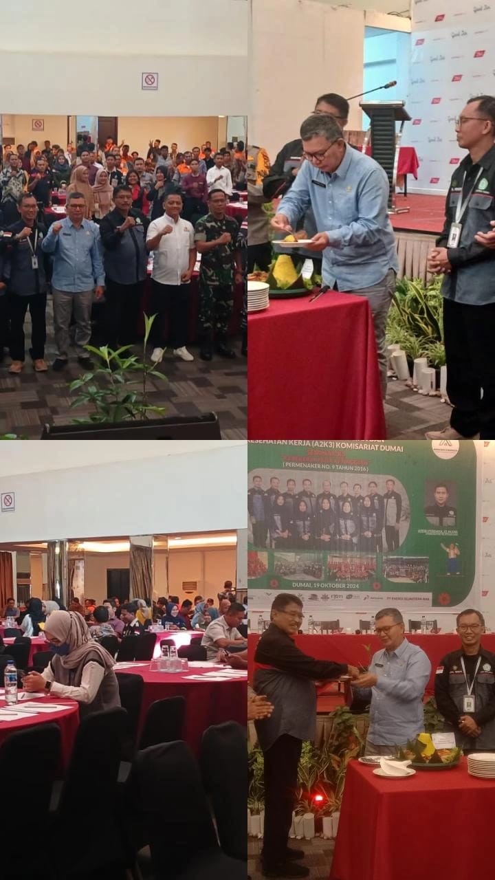 A2K3 Komisariat Dumai sukses selenggarakan HUT ke 6 dan Seminar K3 Bekerja pada Ketinggian