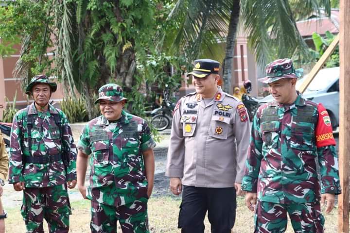 Kapolres Labuhanbatu mendukung sepenuhnya kegiatan TMMD ke 114.