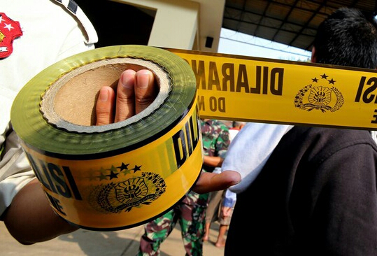 Terobos Mapolres Indramayu, 2 Orang Tak Dikenal Lemparkan Bom Panci