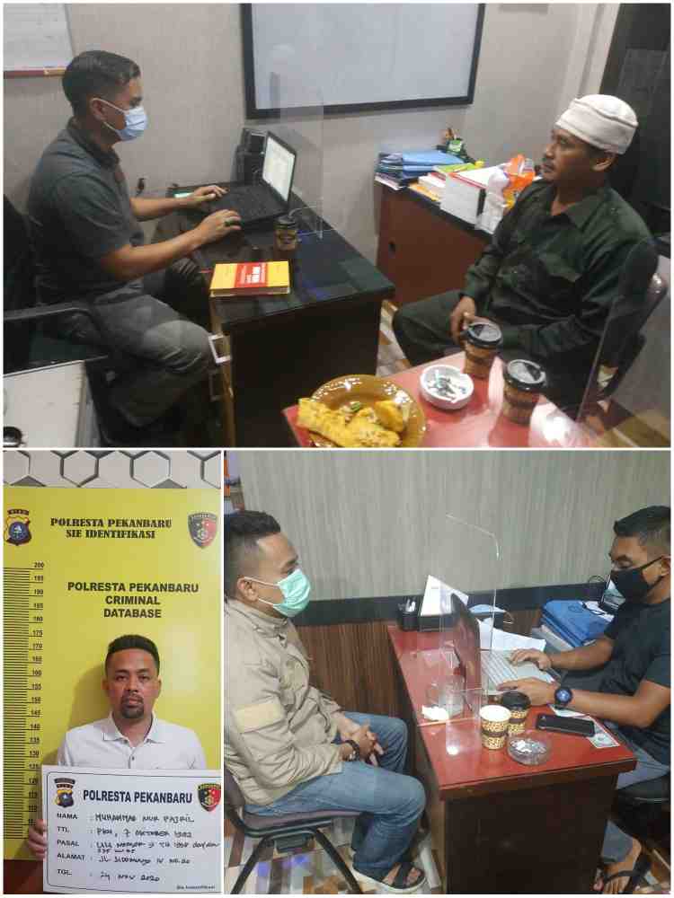Ancam Kebebasan Berpendapat, Penyidik Periksa Ketua Dan Anggota FPI Kota Pekanbaru.