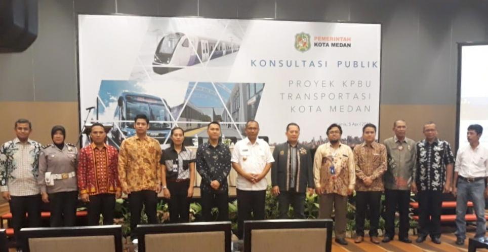 Wakil Wali Kota Medan Buka Konsultasi Publik Proyek Kerjasama Pemerintah  Badan Usaha Transportasi
