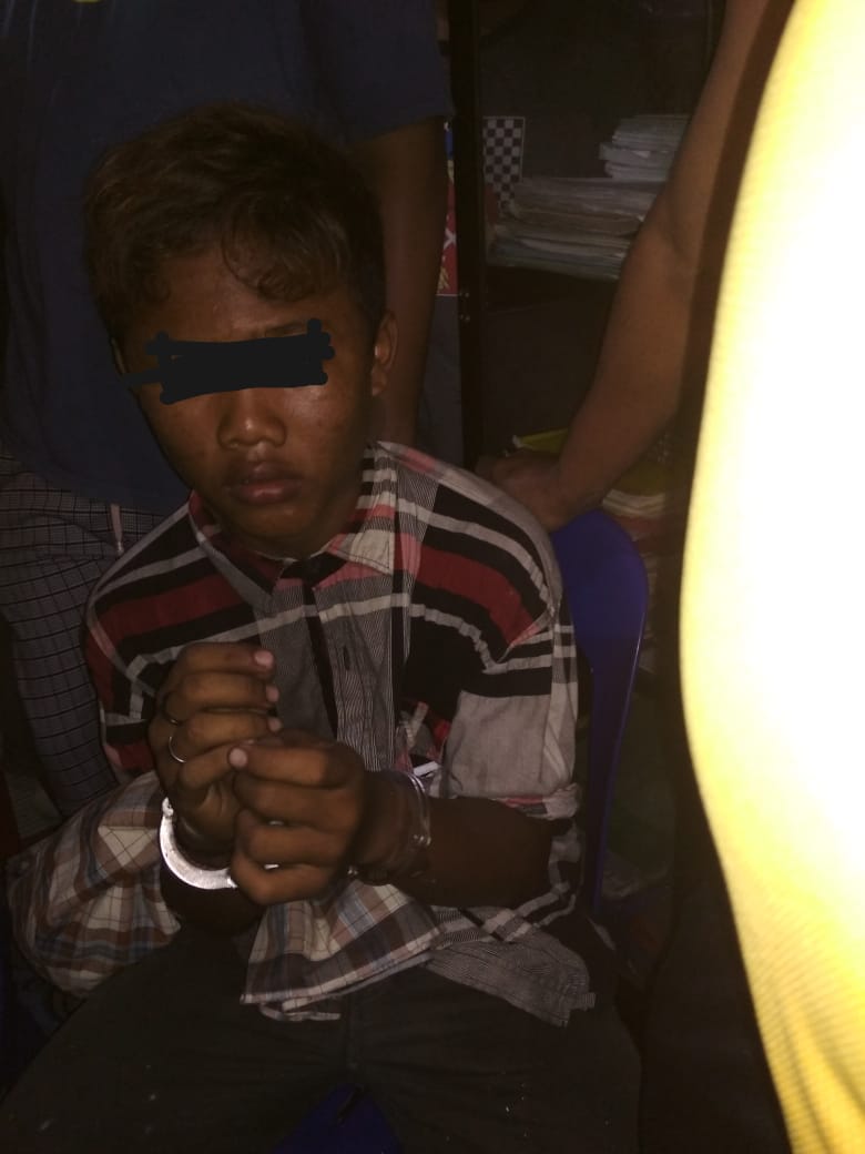 Warga Pekan Sialang Buah Sergai Digelandang  ke Polsek Teluk Mengkudu