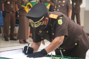 Kajati Sumut Pimpin Acara Sertijab Wakajati, Kajari dan Koordinator