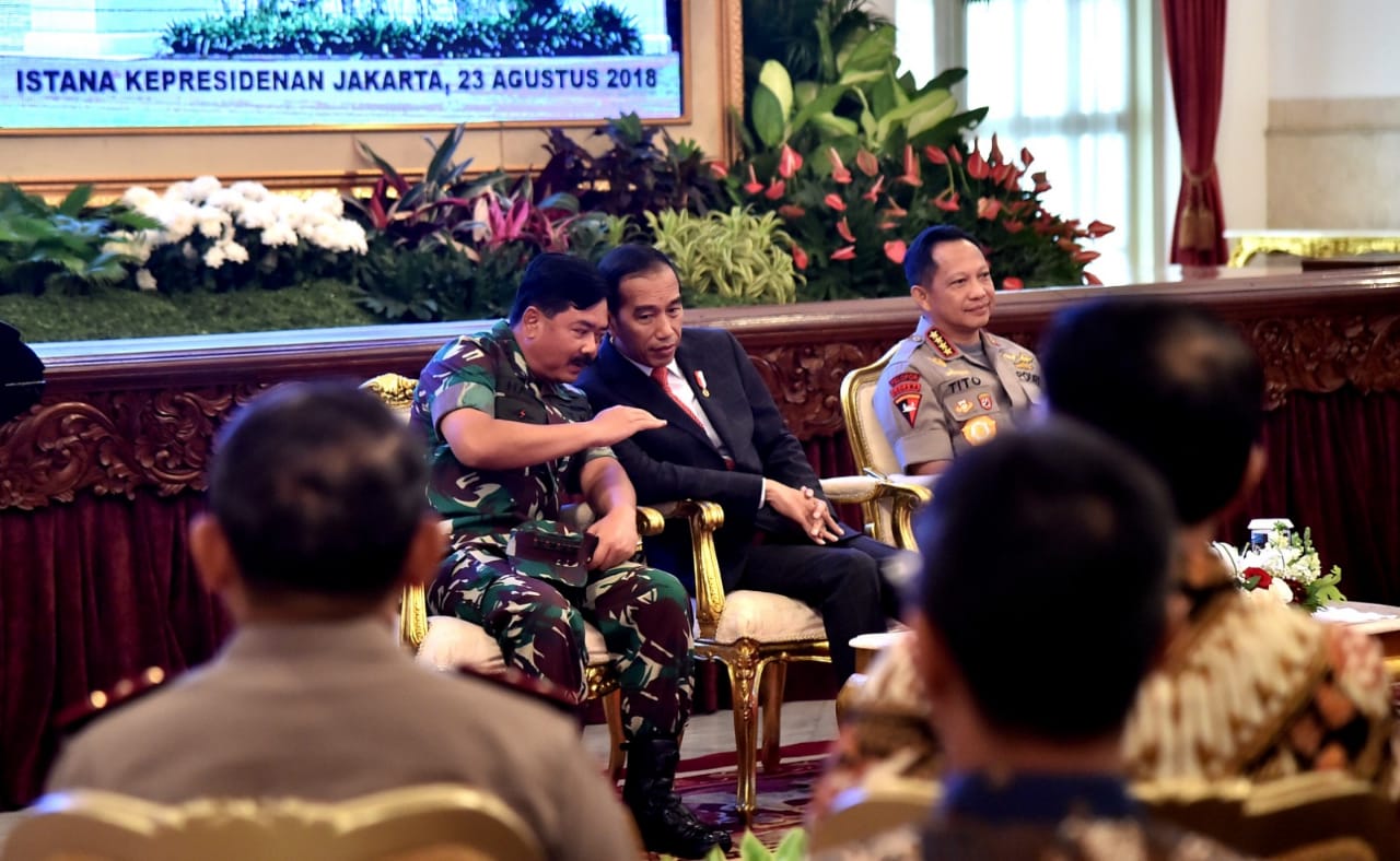 Jokowi Ingatkan Perwira TNI-Polri Untuk Ikuti Perkembangan Zaman