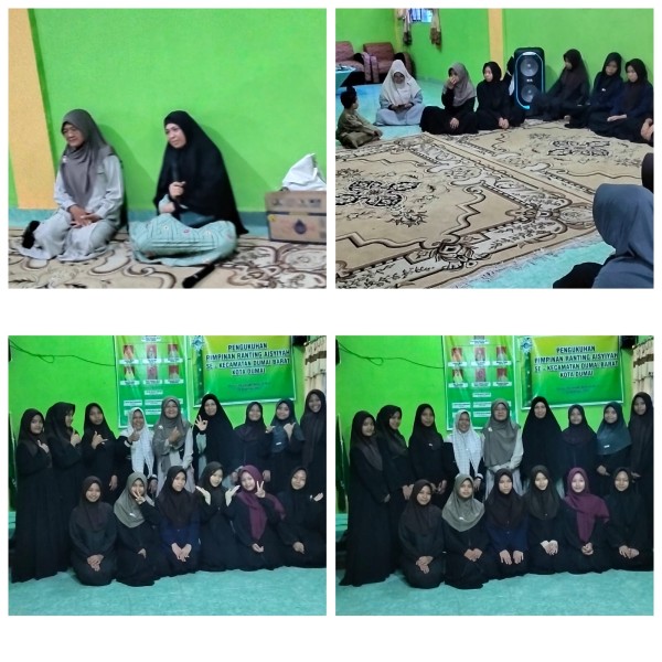 Ustazah Ningsih Memberikan Ceramah Agama Kepada Anak -Anak Panti Asuhan Azhara Dumai