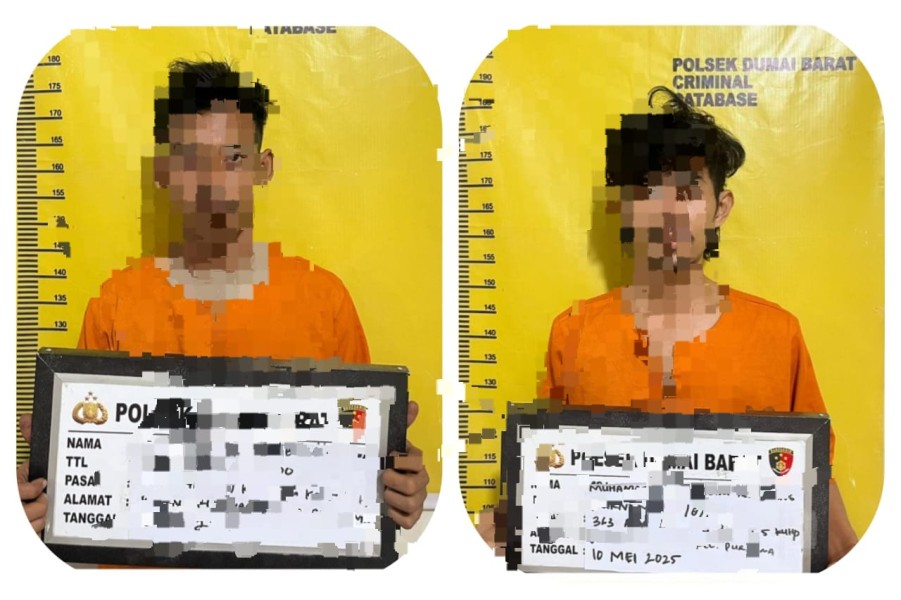Polsek Dumai Barat Berhasil Mengungkap Kasus Pencurian Dua Unit AC Dikantor Camat Dumai Barat